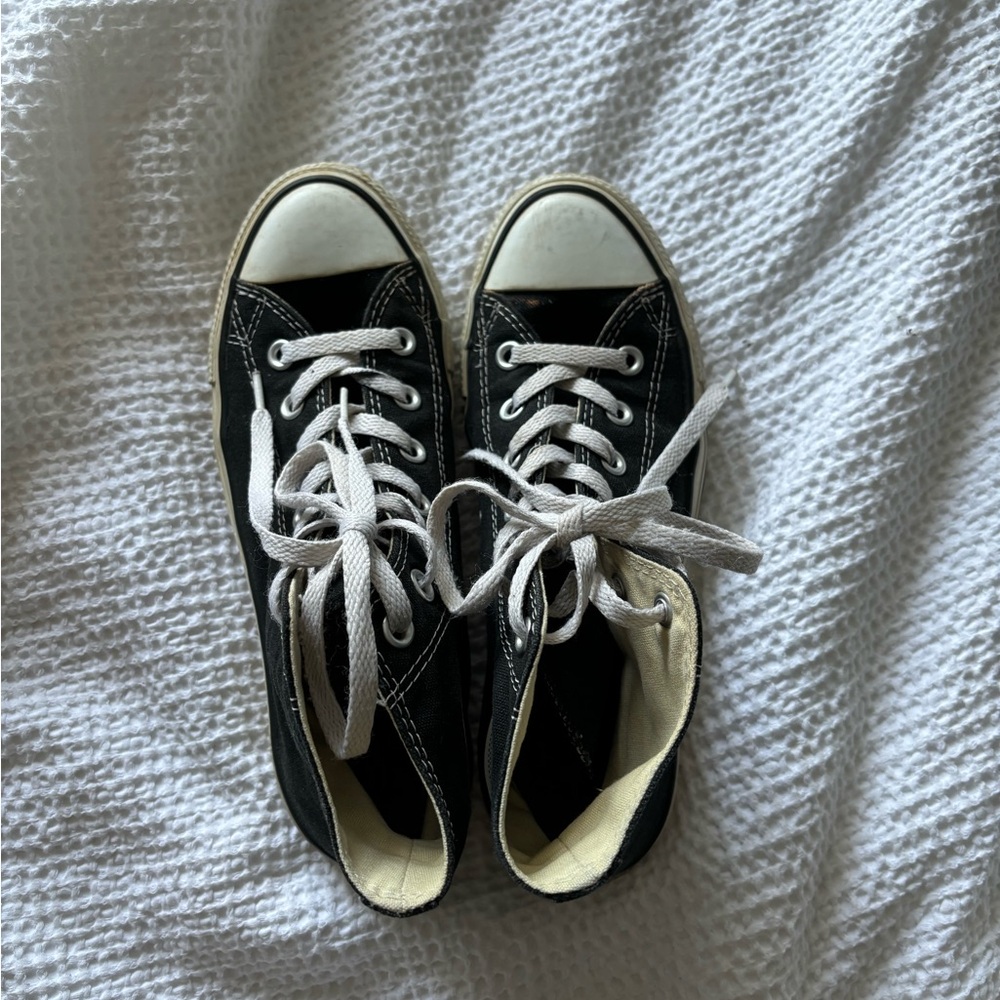 Black High Top Converse